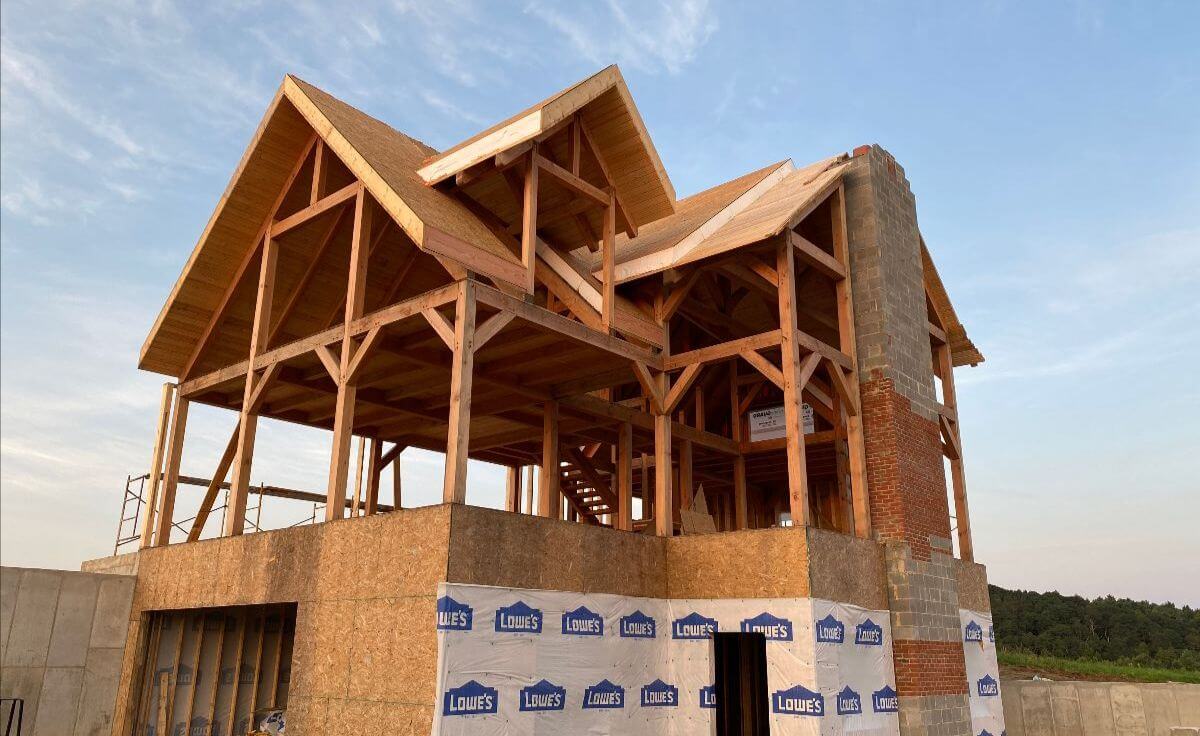 Custom Timber Frame Home Construction